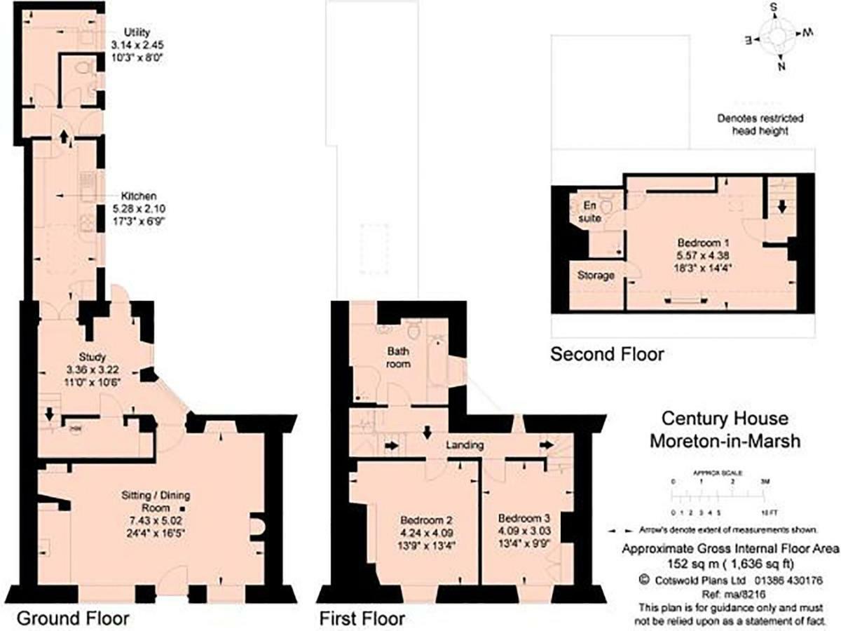 Moreton-in-Marsh Century House 빌라 외부 사진